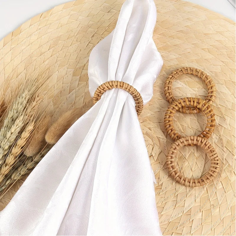 The Wicker Loop Napkin Ring (Set of 12)