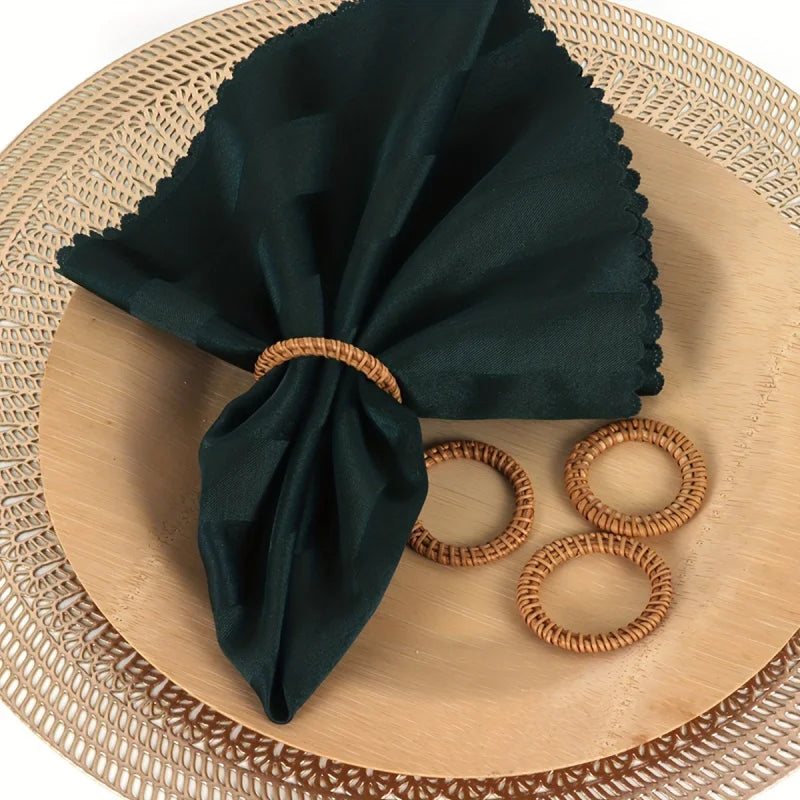 The Wicker Loop Napkin Ring (Set of 12)